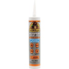 Gorilla 10 Oz. Clear Caulk  Seal 108311 Gorilla 108311 052427805003 Silicone