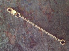 14k Yellow Gold Filled 1 Necklace Extender - ...