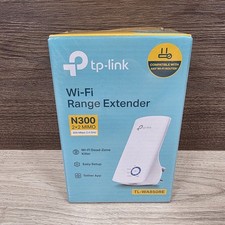TP-LINK TL-WA850RE Universal WiFi Wireless Range Extender N300 White New Sealed