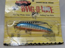 bagley Bang-O Minnow Old Lure Ship From Japan