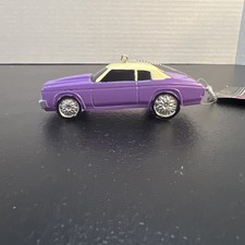 Kurt Adler 1970 Chevy Chevelle Purple Christmas Ornament Holiday Decor