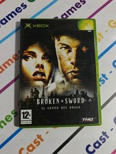 XBOX CLASSIC BROKEN SWORD IL SONNO DEL DRAGONE VERSIONE ITALIANA COME NUOVO PAL 