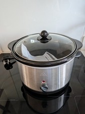 George Home Stainless Steel Slow Cooker 3L-New Brand