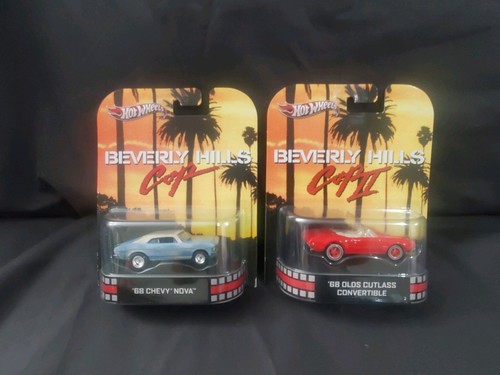 Hot Wheels Retro Entertainment Beverly Hills Cop ‘68 Chevy Nova Olds Cutlass Lot