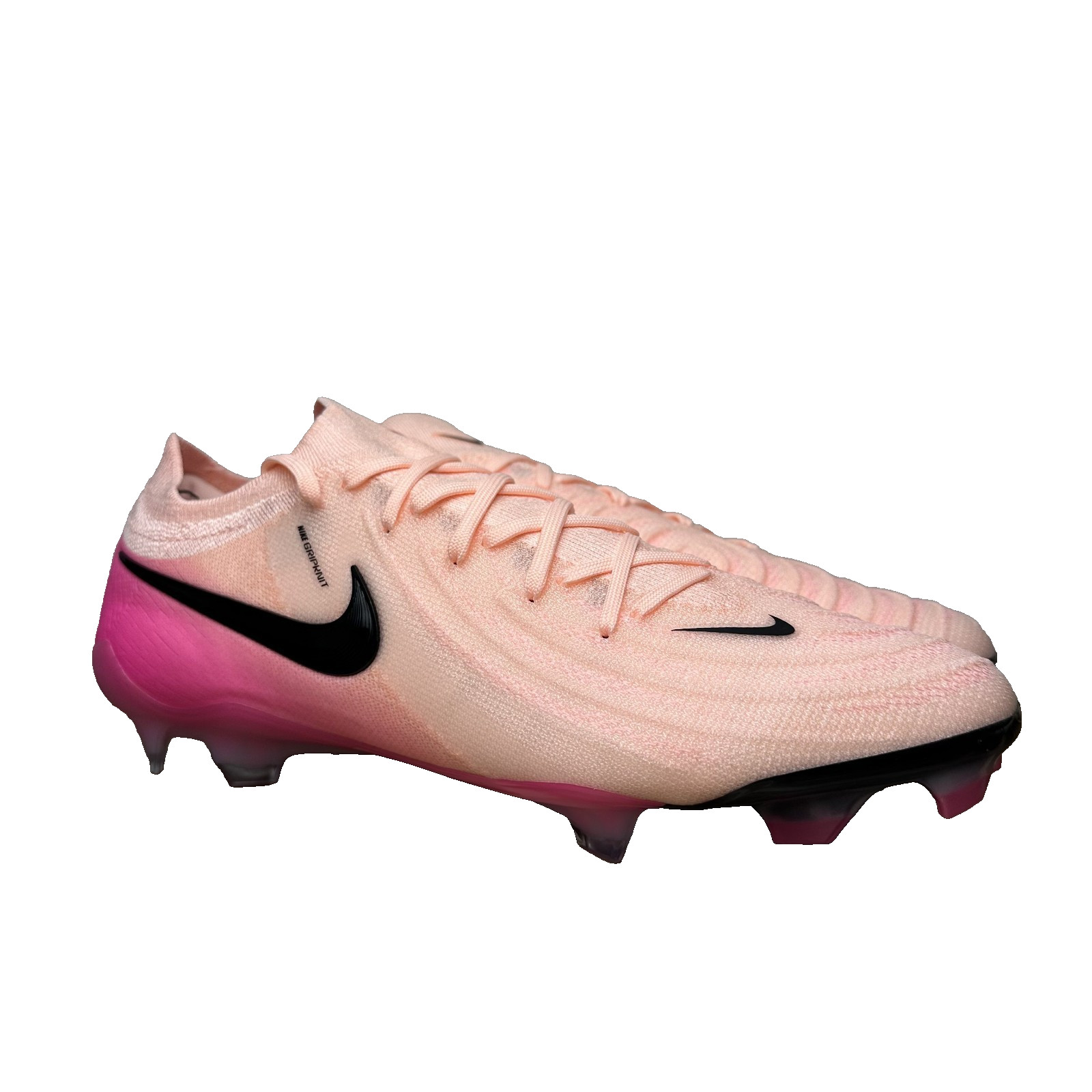 Botas de fútbol Nike Phantom GX 2 Elite FG rosa talla para hombre 10 FJ2559-800