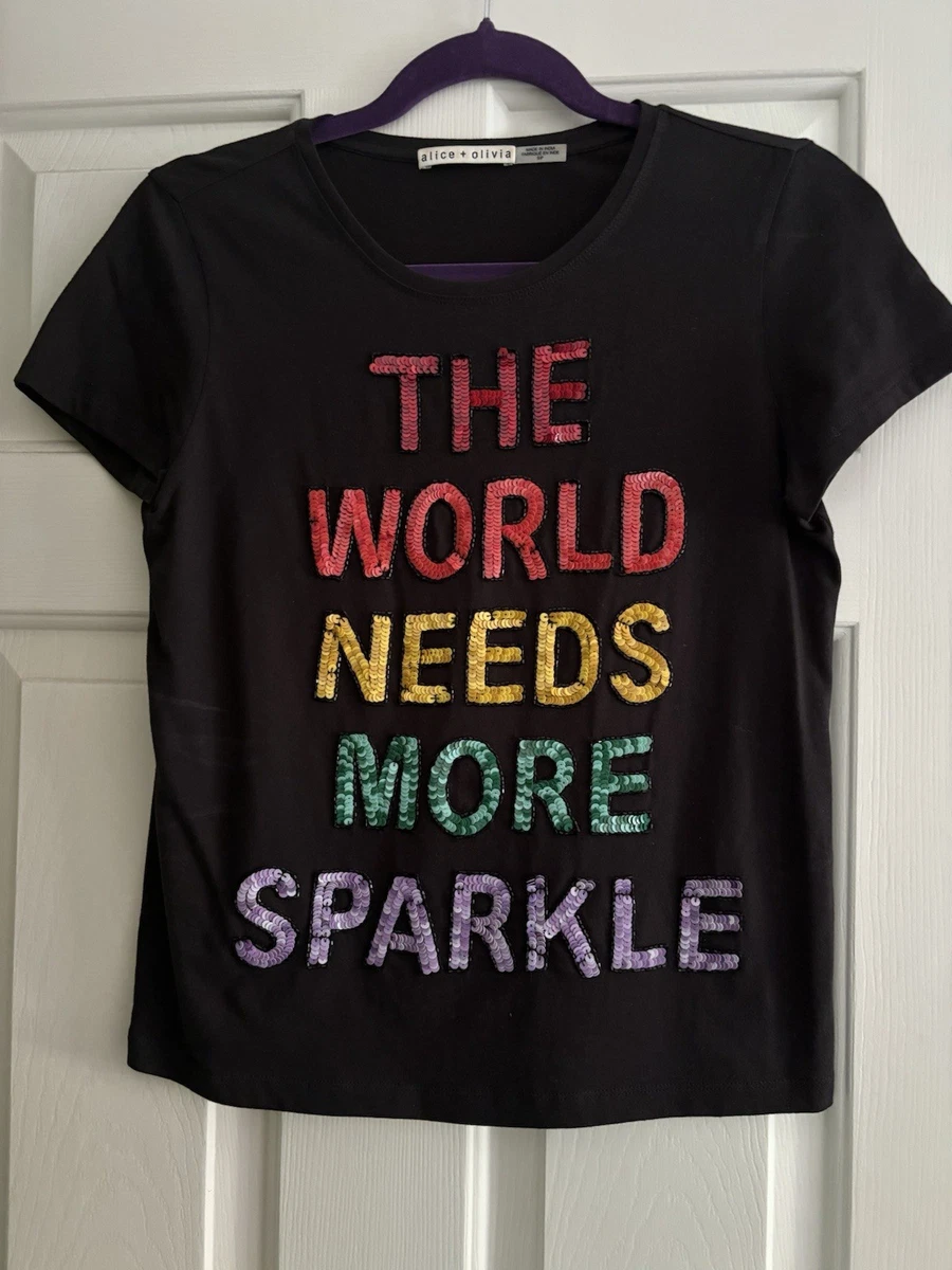 アリスアンドオリビア ステイシーTシャツ M/L alice + olivia アリスアンドオリビア Tシャツ 半袖 ステイシー S
