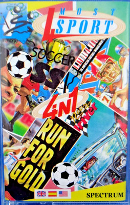 SINCLAIR ZX SPECTRUM -- 4 IN 1 MOST SPORT (ALTERNATIVE SOFTWARE)