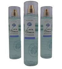 3 Bath  Body Works COASTAL HYDRANGEAS Fine Fragrance Mist Spray Retired
