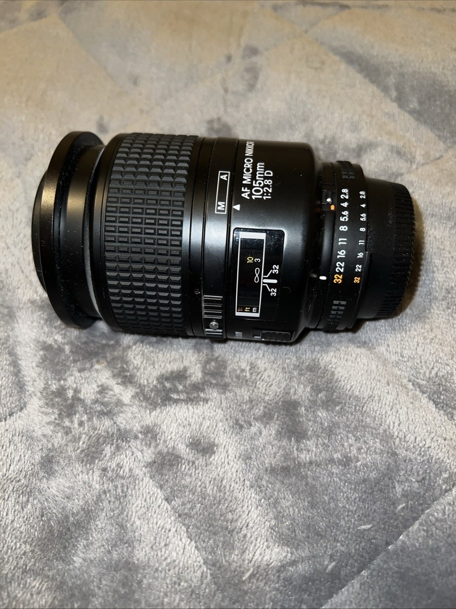 Nikon AF Micro Nikkor 105mm 1:2.8 D Lens Japan | eBay