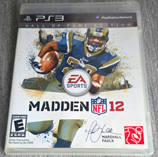 EA SPORTS Madden NFL 12 Hall of Fame Edition PS3 Manual Multiplayer Online