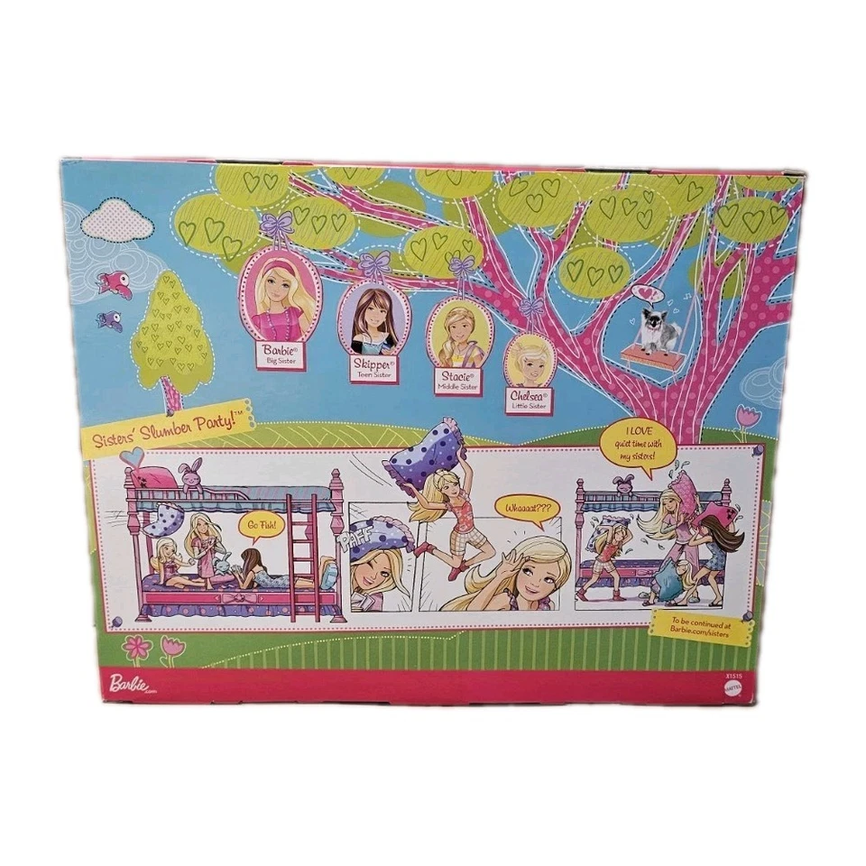 BONECA CHELSEA * "FESTA DO PIJAMA DAS IRMÃS" EXCLUSIVA DA KOHL com POODLE DE ESTIMAÇÃO * X1515 Nova - Imagem 2 de 4