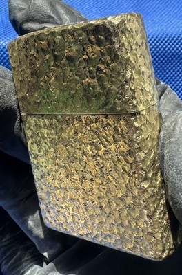 Pebbled Zippo: The  Cobblestone -Custom Insert. Fuel-Saving. Performance. Style.