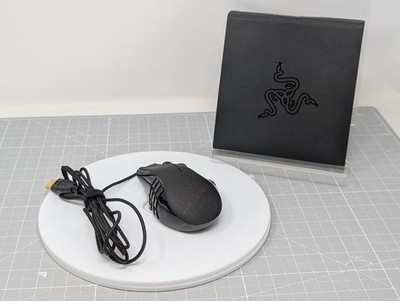 Razer Naga Molten Special Edition MMO Gaming Mouse RZ01-0028 TESTED WORKS