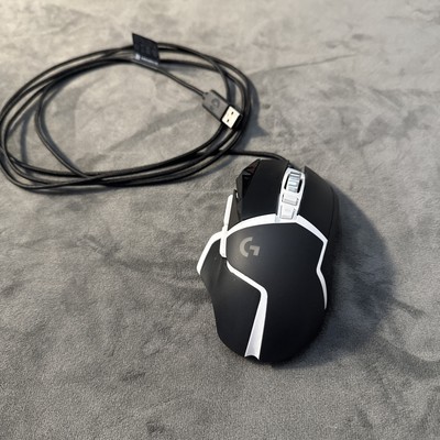 Logitech G502 SE HERO Wired RGB Gaming Mouse Black And White Tested With Weights