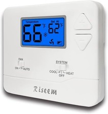 Non-Programmable Thermostats for Home 1 Heat/1 Cool Conventional Single-Stage Sy