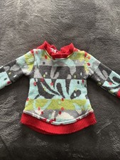 Clayeux (France) Baby Girl’s Hooded Knit Cardigan Age 6 Months