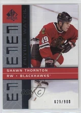 2002-03 SP Authentic Future Watch /900 Shawn Thornton #139 Rookie RC