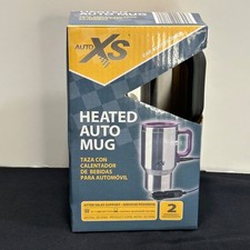 New in Box AUTO XS Heated Auto Mug Car Accessory with Booklet & Power Cord