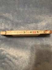 Vintage Lufkin Wooden Folding Ruler 6ft. Made In USA