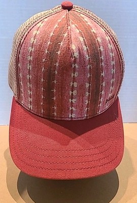 Pistil- Baseball Style Hat- Multi Color- Red- One Size- Head Liner