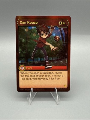 Bakugan: Battle Brawlers Bakugan Elite Dan Kouzo Hero ENG_207_BE_BB_HEX Foil
