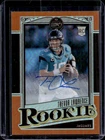 2021 Chronicles Trevor Lawrence Legacy Update Rookies Signatures Orange Auto /35