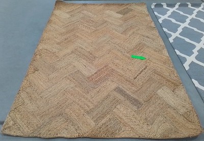 NATURAL 5'-0'' x 8'-0'' Broken Thread Rug, Reduced Price 1172797940 NFB478A-5