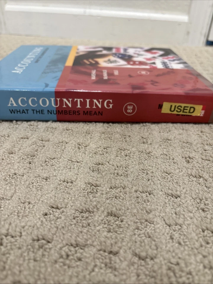 Accounting: What the Numbers Mean 8th Ed McGraw-Hill Textbook Foto 3 de 4