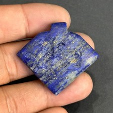 Beautiful old lapis lazuli Stone Roman intaglio pendant 