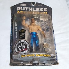 JAKKS Pacific WWE Ruthless Aggression Chris Benoit Figure w/ Championship Belt