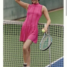 Anthropologie Daily Practice Buzzer Beater Sleeveless Mini Dress Size L MSRP$98+