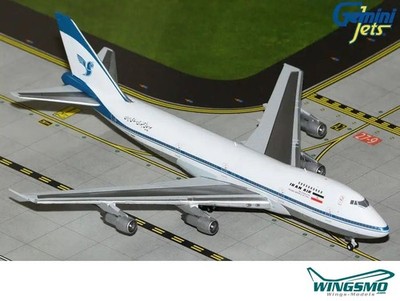 GeminiJets Iran Air polished Boeing 747-100 EP-IAM GJIRA2305
