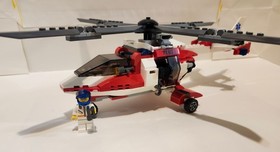 Lego City Rescue Helicopter Set 7903  w/ Instructions, Nearly Complete