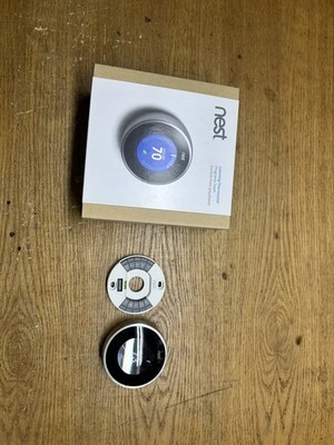 Nest 2nd Generation Learning Silver Programmable Thermostat