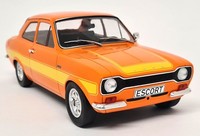 Mcg 1/18 - Ford Escort MK1 Rs 2000 Orange 1973 Diecast Scale Model Car