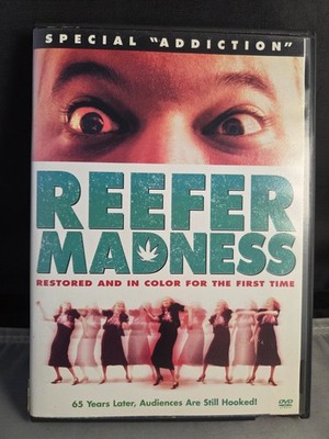 Reefer Madness Movie DVD Dorothy Short Kenneth Craig Thelma White Full Screen