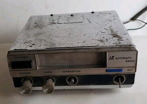 Vtg. Automatic Radio 8-track Car Stereo 1969 Model CFE-6745 A