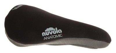 Vetta Nuvola Elastopolymer Saddle Cover Saddle Softener Anatomic Black NEW NOS