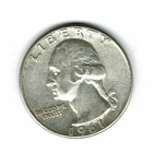 1961 Washington Quarter, 90% Silver