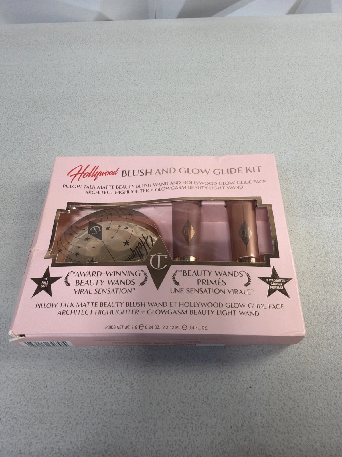 Charlotte Tilbury Hollywood Blush and Glow Glide Kit NEW