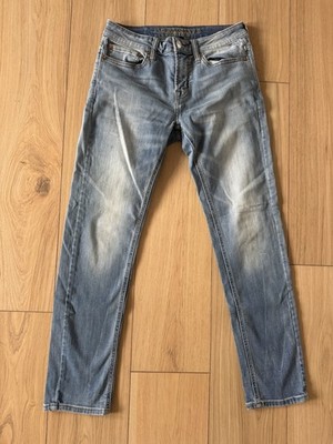 American Eagle Jeans Mens 29x30 Blue Medium Wash Stretch Skinny Fiit
