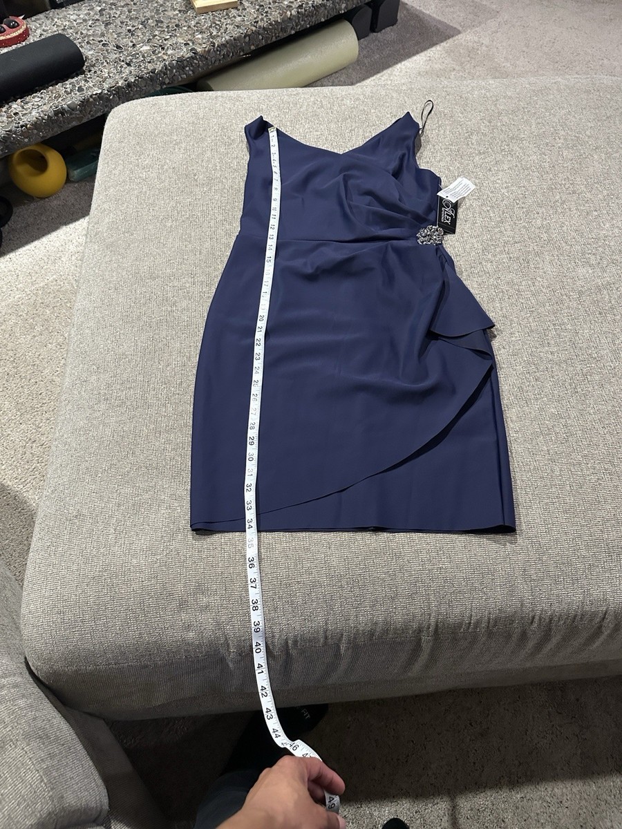 Alex Evenings Compression Embellished Ruched Sheath Dress | eBay