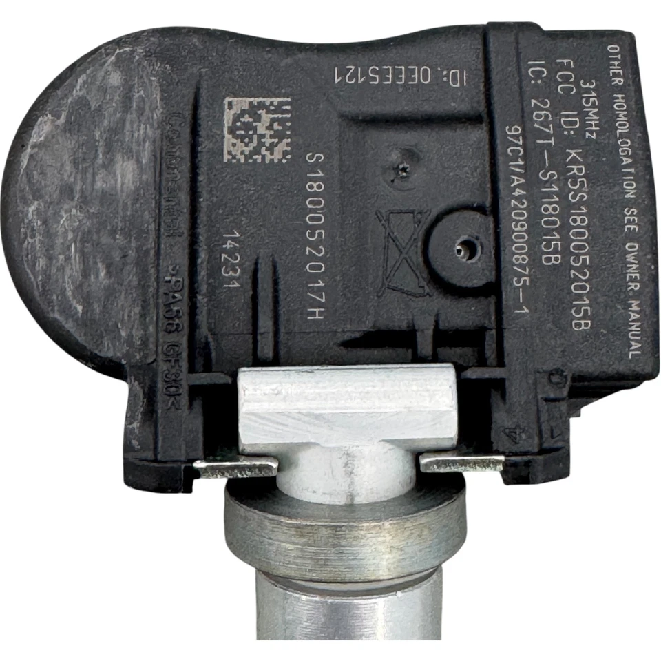 Sensor TPMS VDO SE55907 seleccionar para Hyundai ACCENT ELANTRA GENESIS CUPÉ SONATA Foto 3 de 4