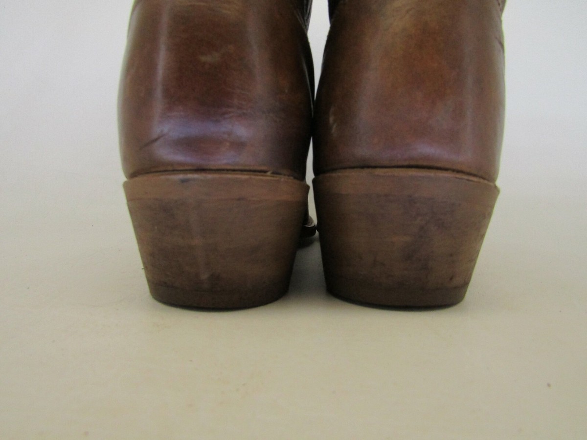 Wolverine Mens Size 9 EE Brown Leather Buckaroo Cowboy  display picture 2
