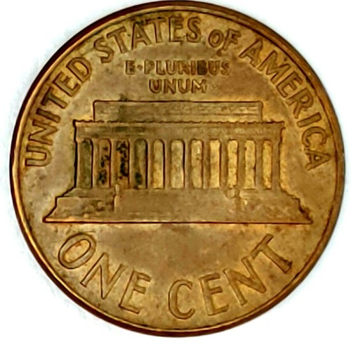 1959-P 1C Lincoln Memorial Cent AU 19tl1025-3 - Picture 2 of 2