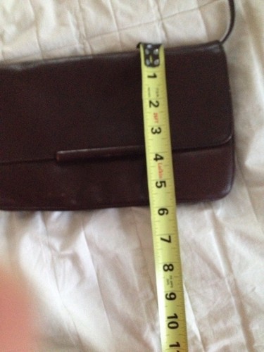 Bandolera Mod Italiana Vintage Cuero Marrón - Imagen 4 de 8