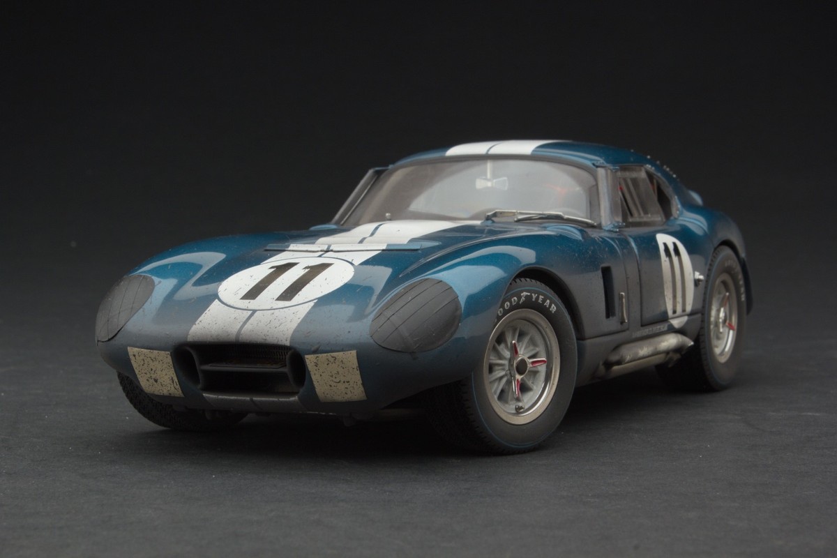 RACE WEATHERED | Exoto 1965 Cobra Daytona Le Mans | 1:18