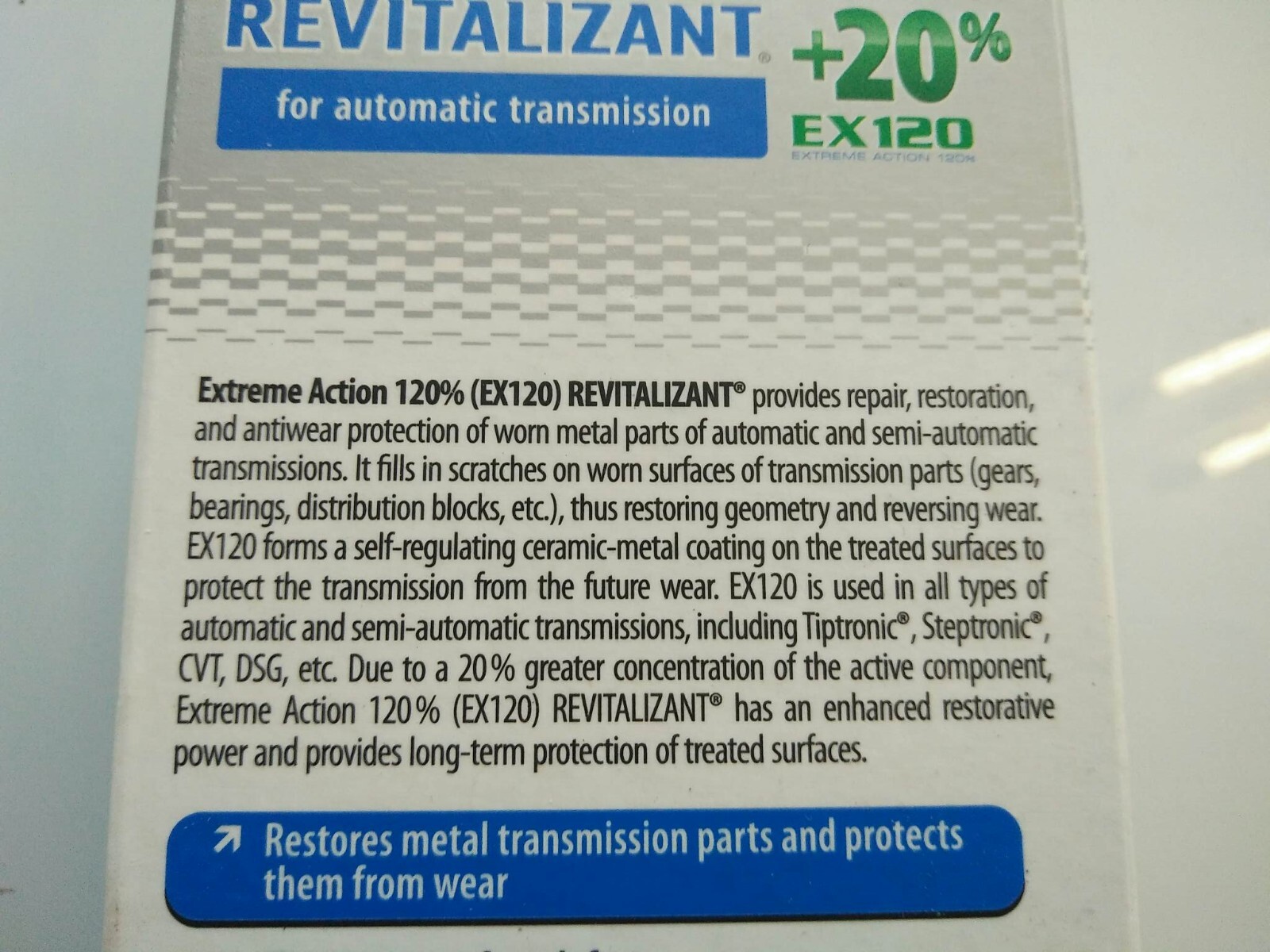 Automatic Transmission XADO EX120 Revitalizant suits CVT DSG Tiptronic