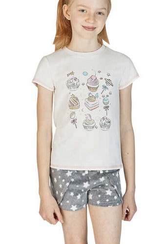 BCBG GirlsYouth 4-piece Lounge Sleep Set Sleepwear (Grey, L 14/16) NWT - Picture 2 of 3