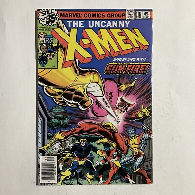 Uncanny X-Men 118 1979 FN fine 6.0 Marvel Newsstand 1st Mariko Yashida 